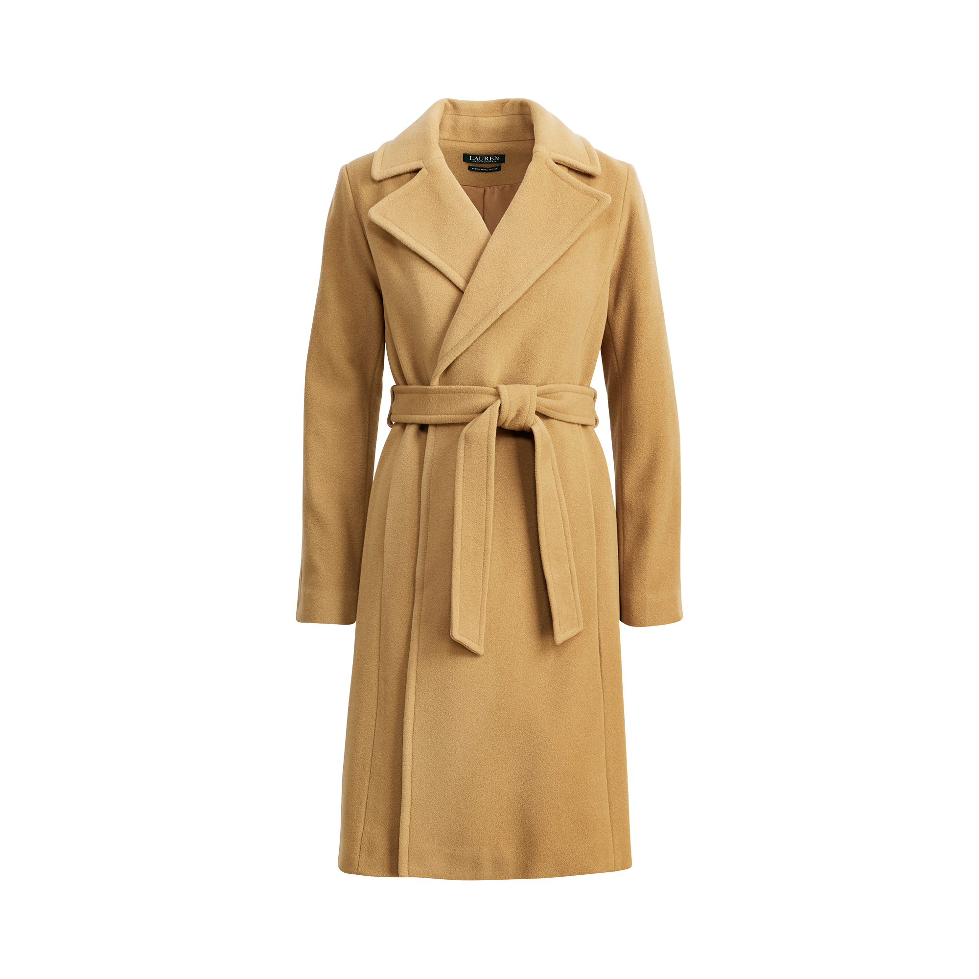 Ralph Lauren Wool-Cashmere Wrap Coat. 1