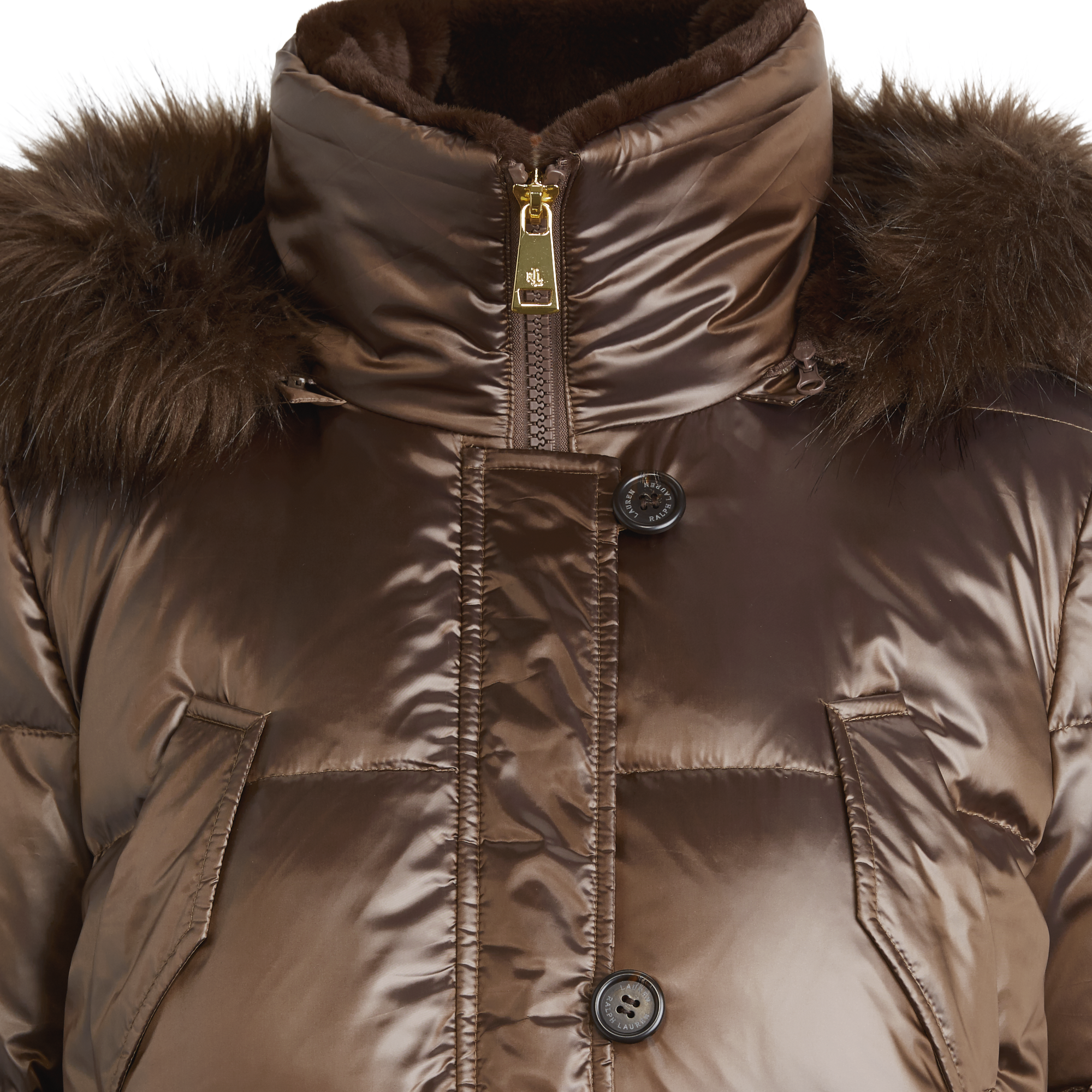 Ralph Lauren Crest-Patch Quilted Jacket. 5