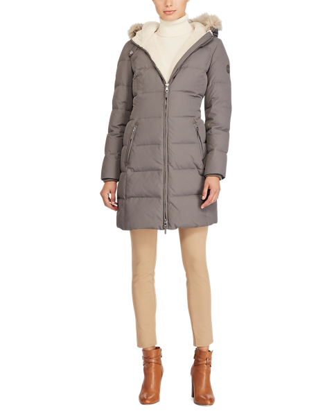 Lauren Quilted Down Coat 2