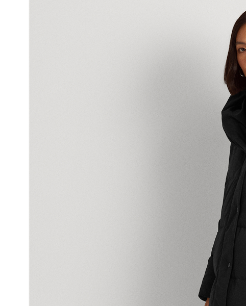 Lauren OversizeCollar Down Coat 2