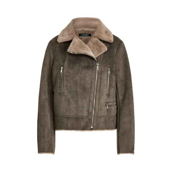 ralph lauren sheepskin jacket