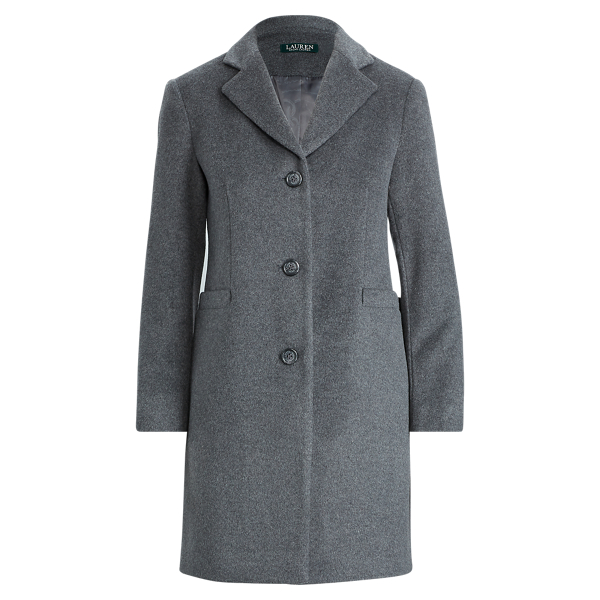 Lauren 3-Button Wool-Blend Coat 1