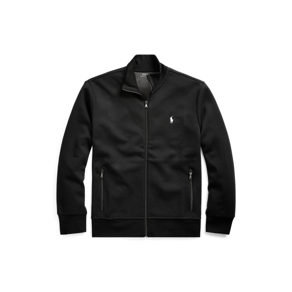 ralph lauren double knit track jacket