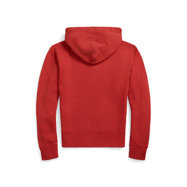 RRL Fleece hoodie met logo 2