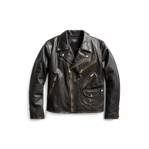 rrl morrow leather jacket