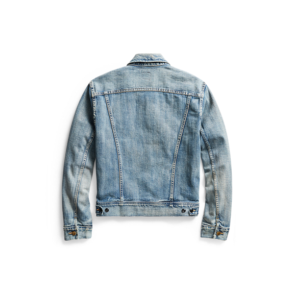 RRL Indigo denim Leeland truckerjack 2