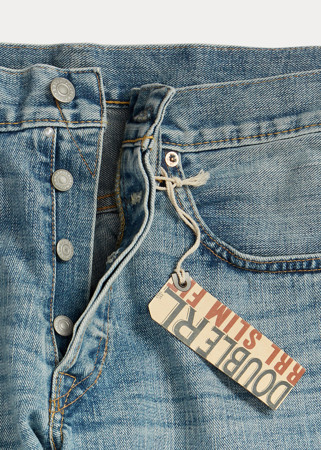 RRL Slim fit Otisfield selvedge jeans 5