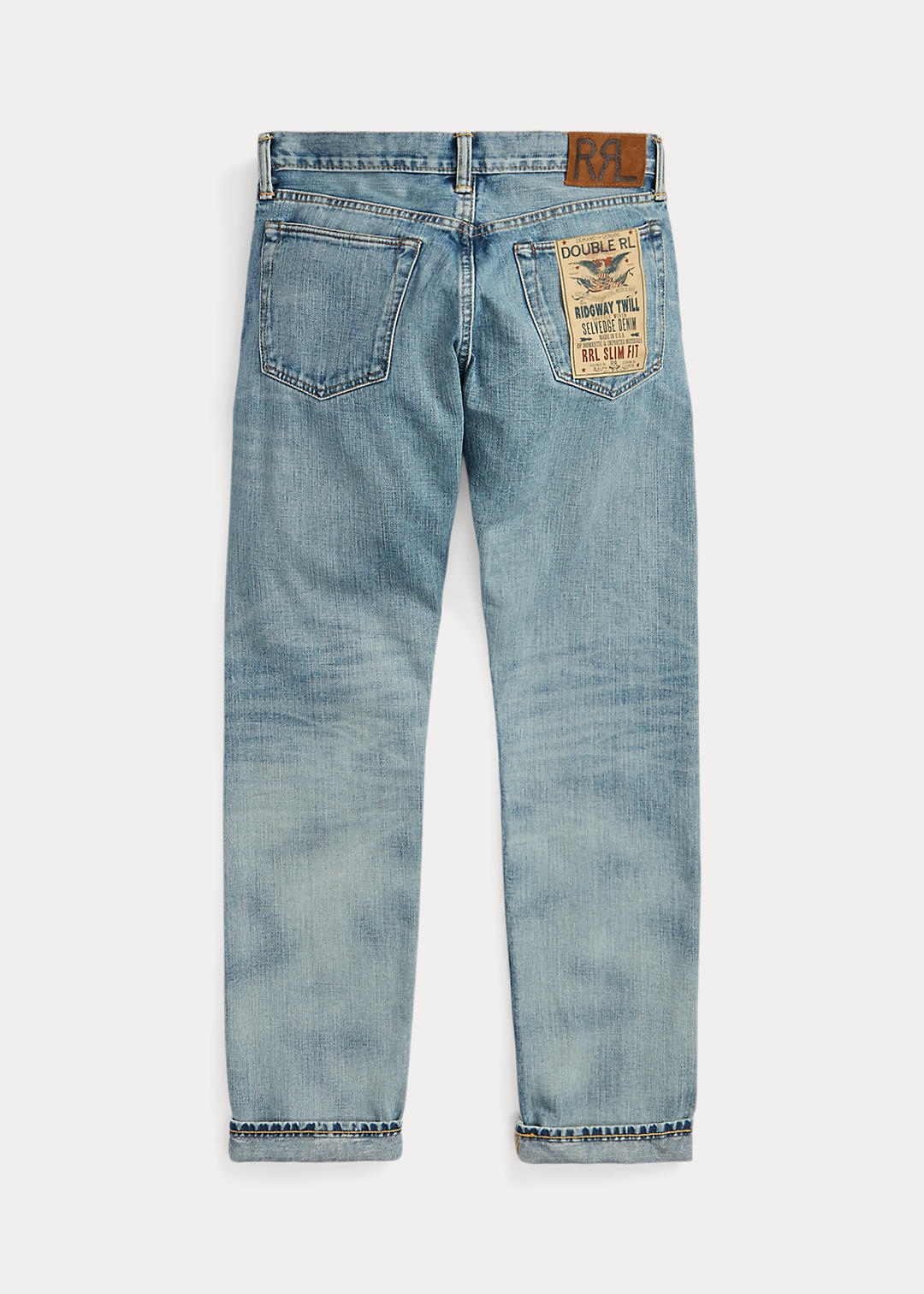 RRL Slim fit Otisfield selvedge jeans 3