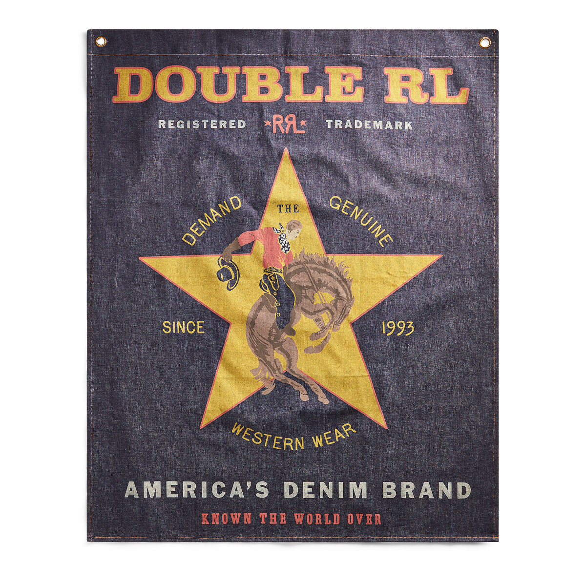 Denim Rodeo Banner