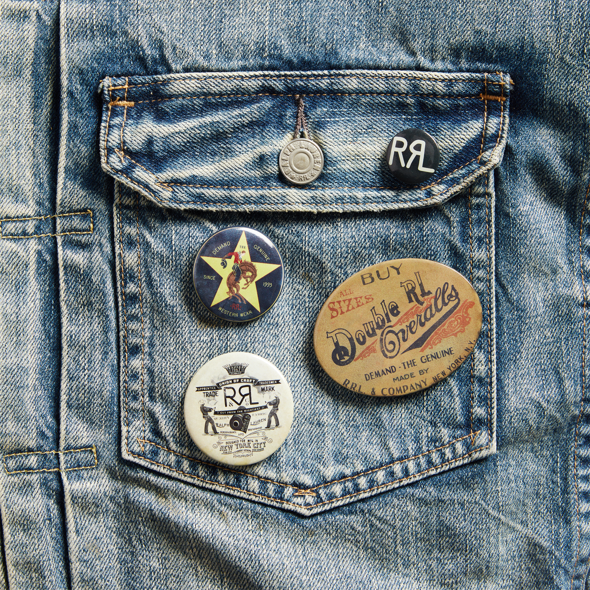 Ralph Lauren Logo Pin 4-Piece Set. 3