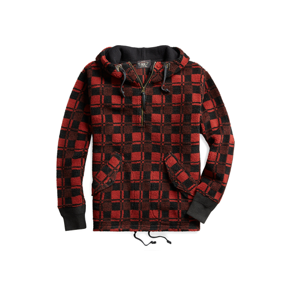 plaid hoodie