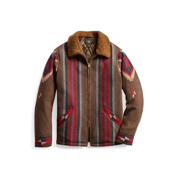 Shearling-Collar Ranch Jacket