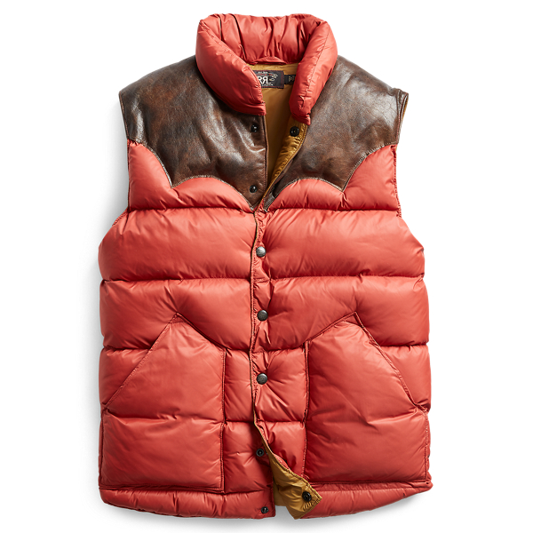 ralph lauren yoke quilted coat