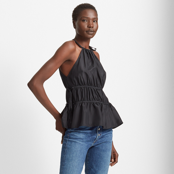 club monaco silk top