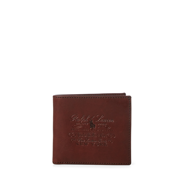 Aprender acerca 94+ imagen polo ralph lauren leather wallet