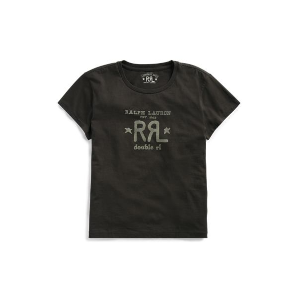 T-shirt col rond à logo