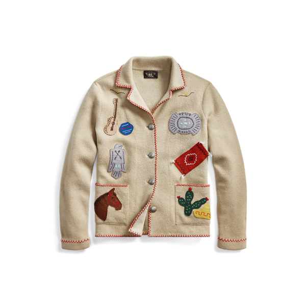 ralph lauren western cardigan