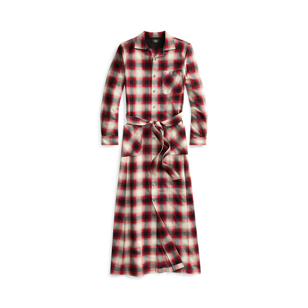 Plaid Cotton Camp Dress for Women Ralph Lauren® UK