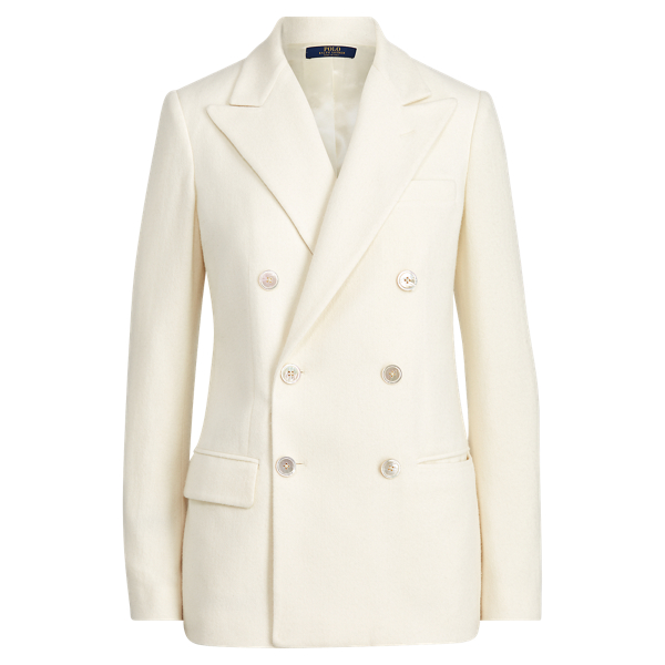 Double-Breasted Wool Blazer