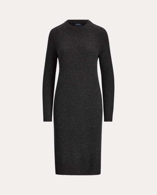Wool-Blend Sweater Dress - Ralph Lauren
