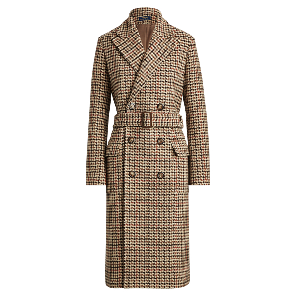 lauren ralph lauren houndstooth coat