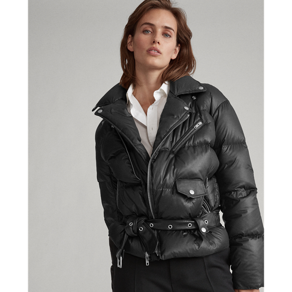 Moto Down Jacket for Women | Ralph Lauren® UK