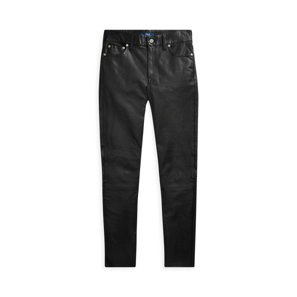 Leather 5-Pocket Skinny Trouser