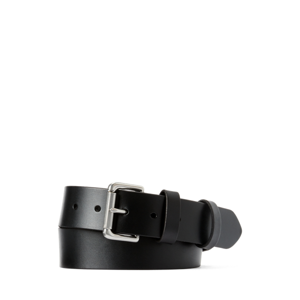 Leather Roller Buckle Belt