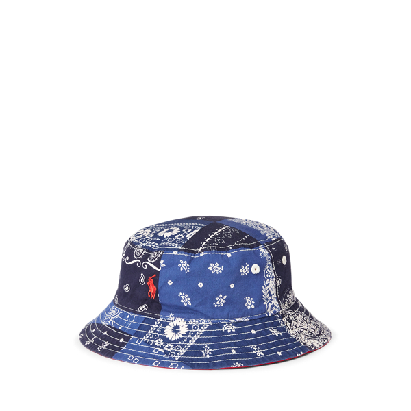 reversible twill bucket hat