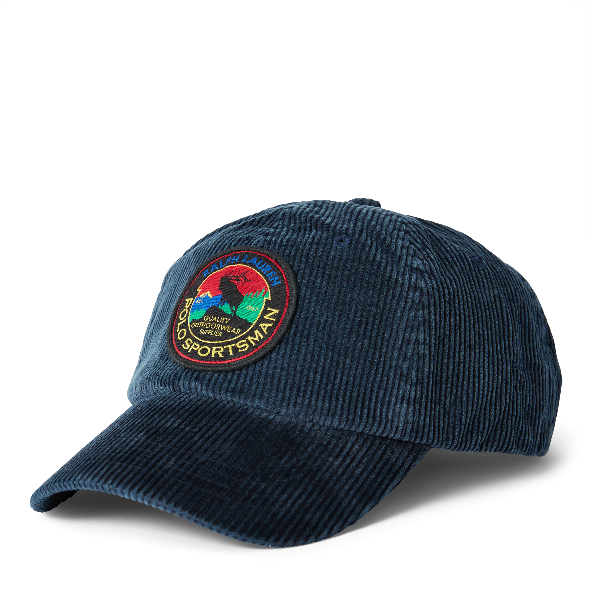 Ralph Lauren Casquette Polo Country en velours côtelé. 1