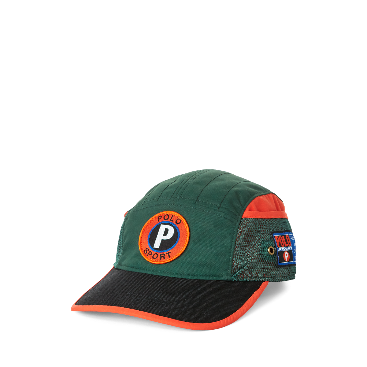 紫③ 激レア)Polo sportナイロンキャップデットストックMADE IN USA