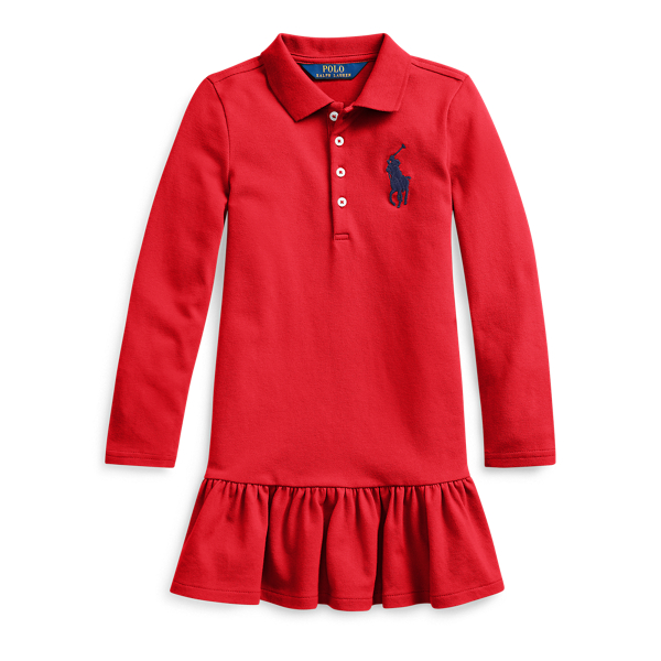 Big Pony Mesh Polo Dress