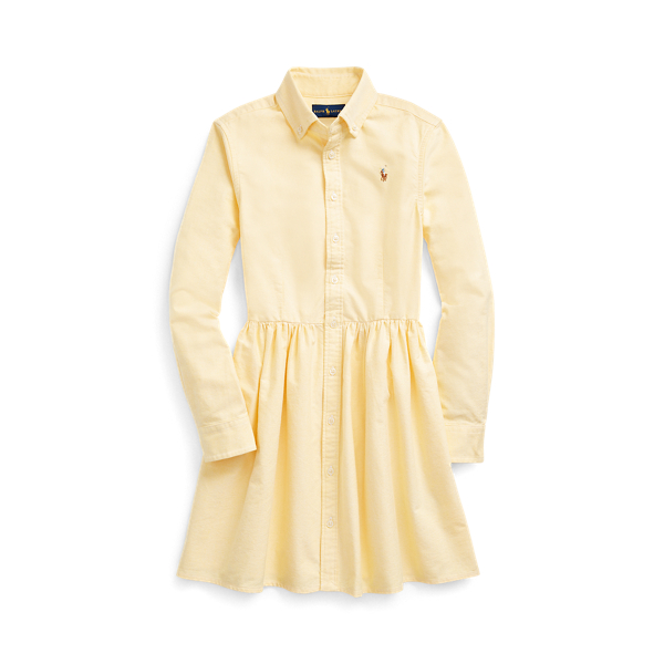 cotton oxford shirtdress ralph lauren