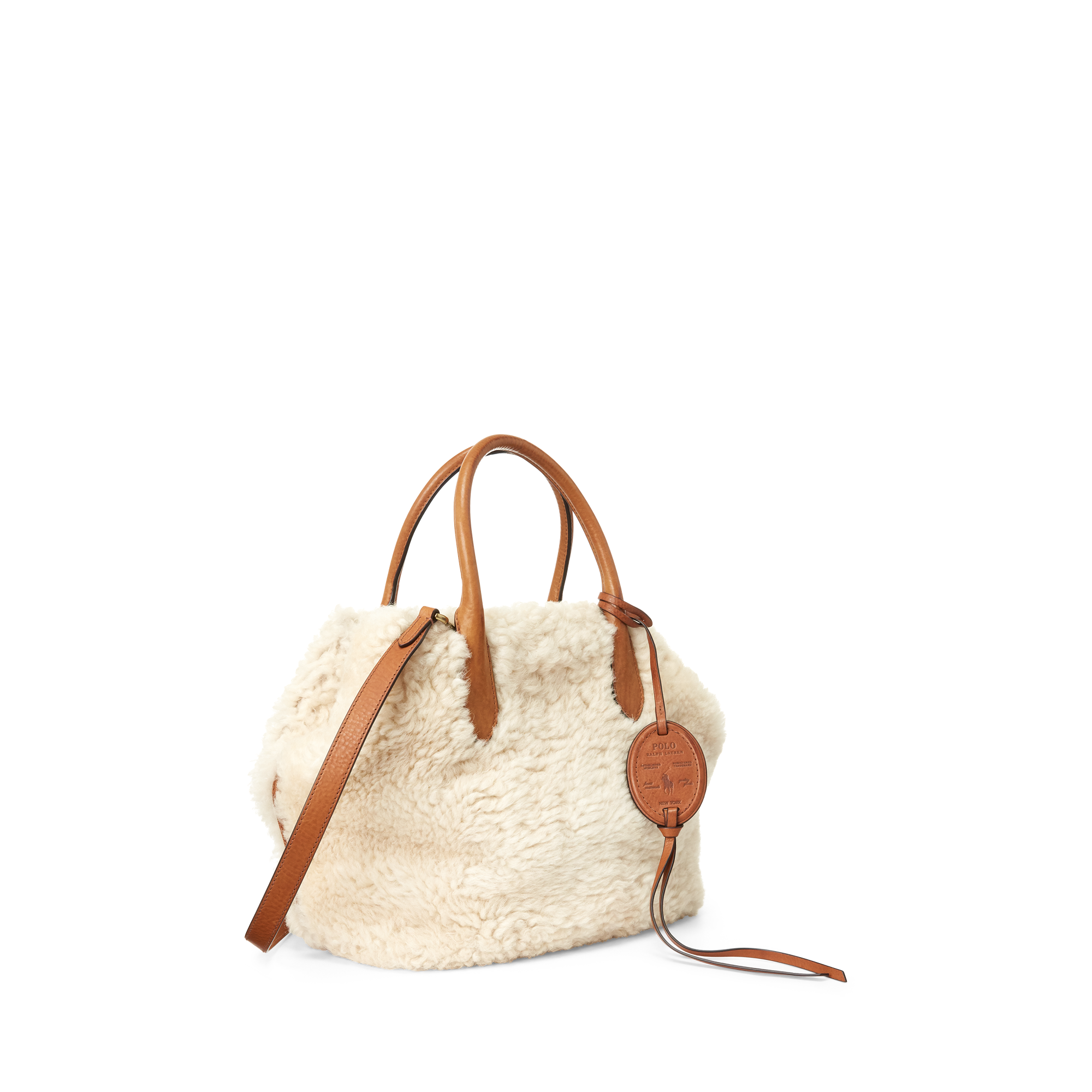 Ralph Lauren Cabas Bellport moyen en mouton retourné. 2
