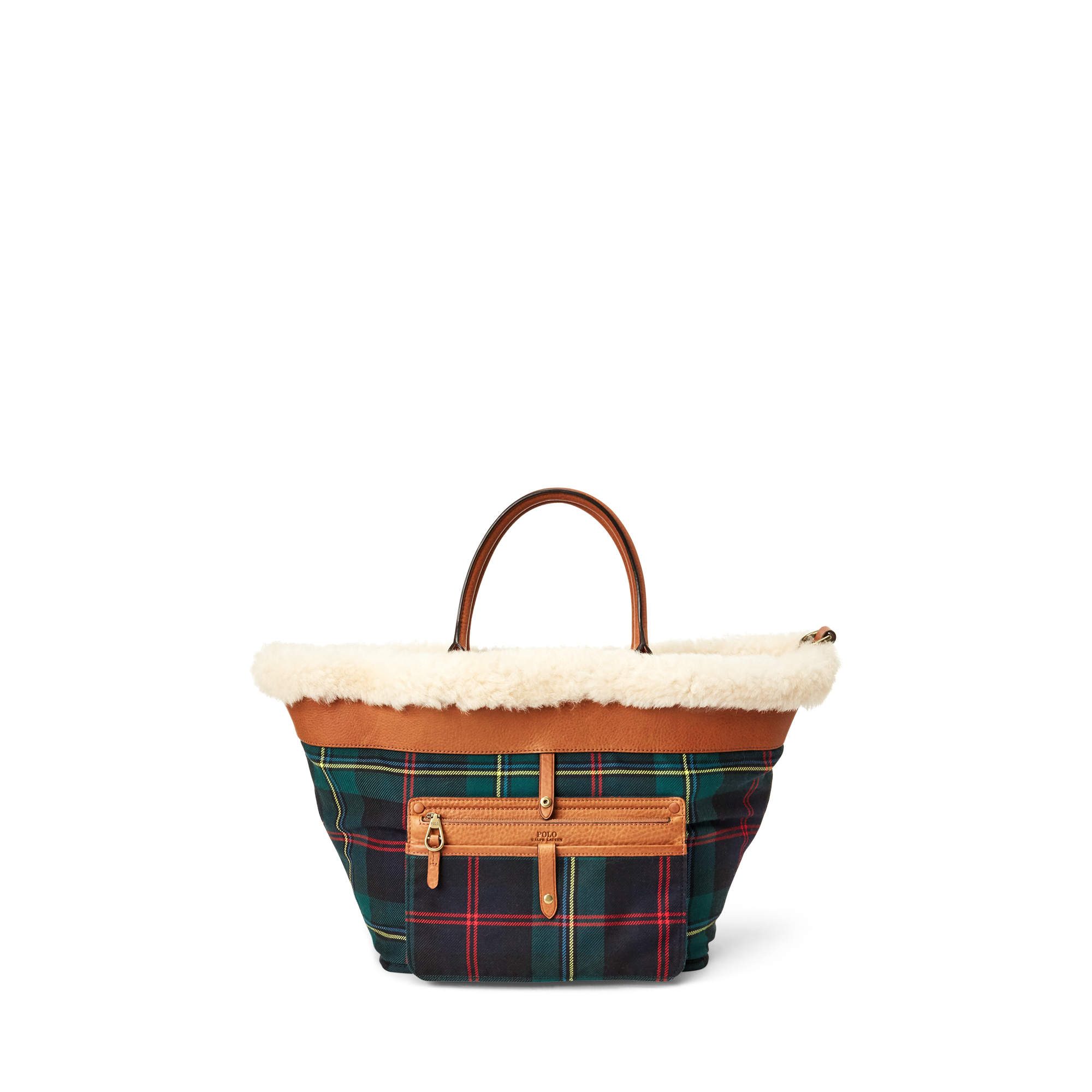 Ralph Lauren Cabas Bellport moyen en mouton retourné. 4