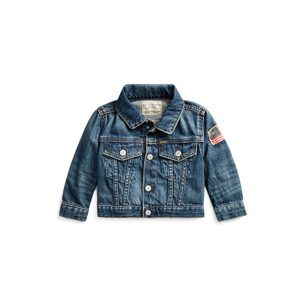 Polo Ralph Lauren Denim Trucker Jacket In Inwood