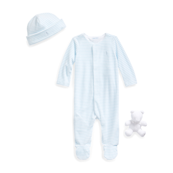 ralph lauren baby boy gift set