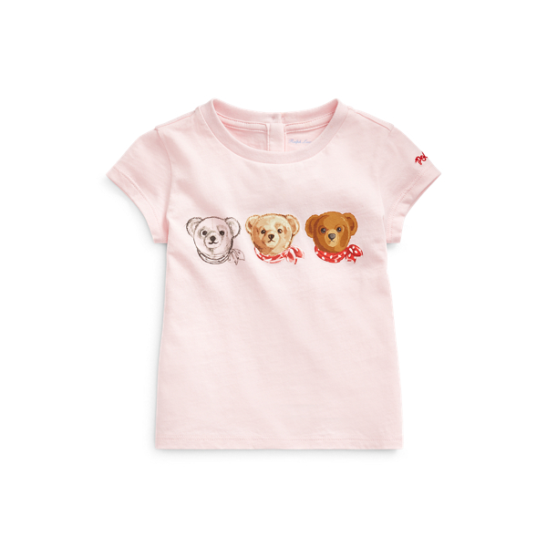pink polo bear shirt