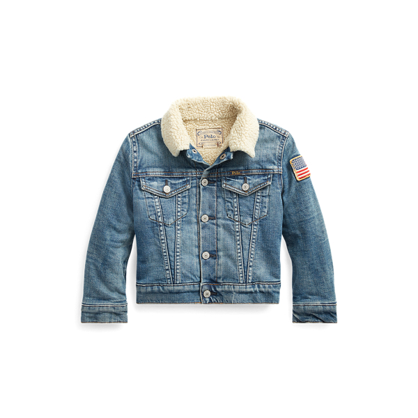 ralph lauren fleece lined jacket
