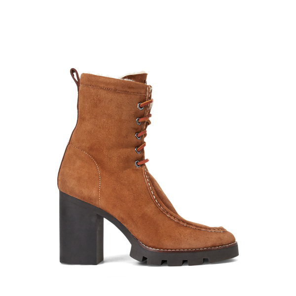 ralph lauren shearling boots