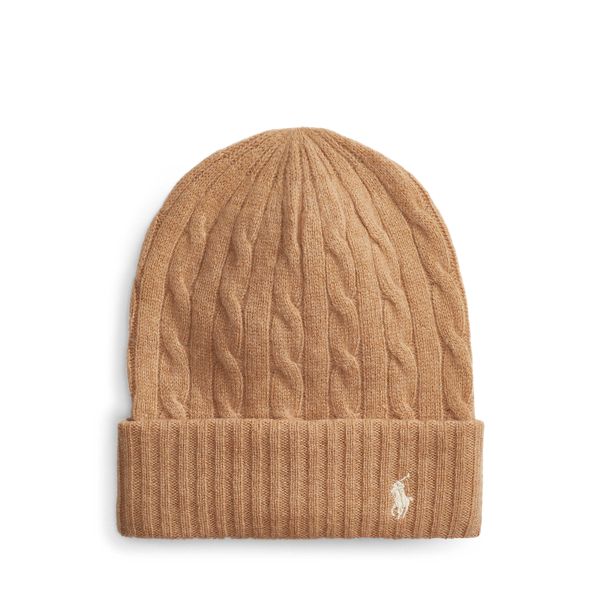 ralph lauren cable knit hat