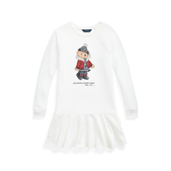 Holiday Bear Terry Dress