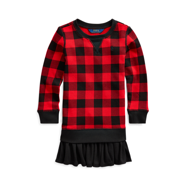 Cotton Terry Sweatshirt Dress