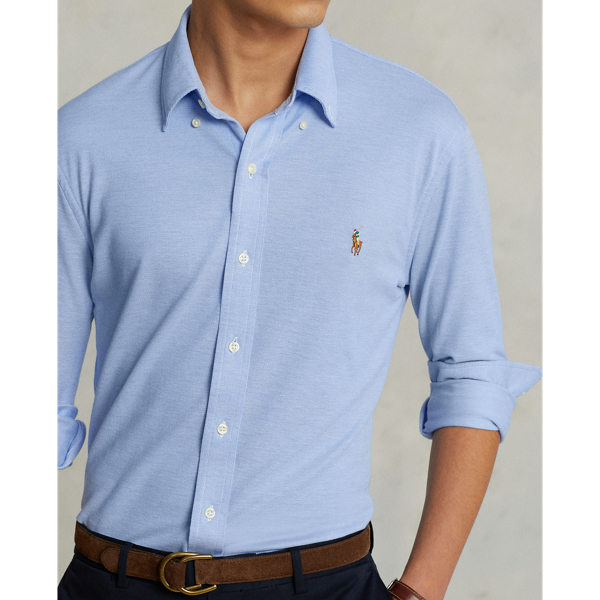 Knit Oxford Shirt for Men | Ralph Lauren® JO