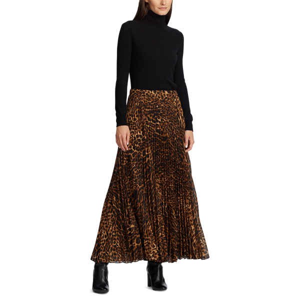 Lauren Pleated Georgette Skirt 2