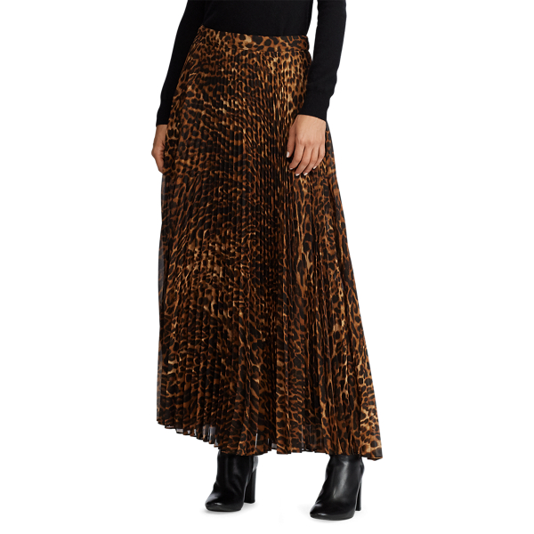 Lauren Pleated Georgette Skirt 3