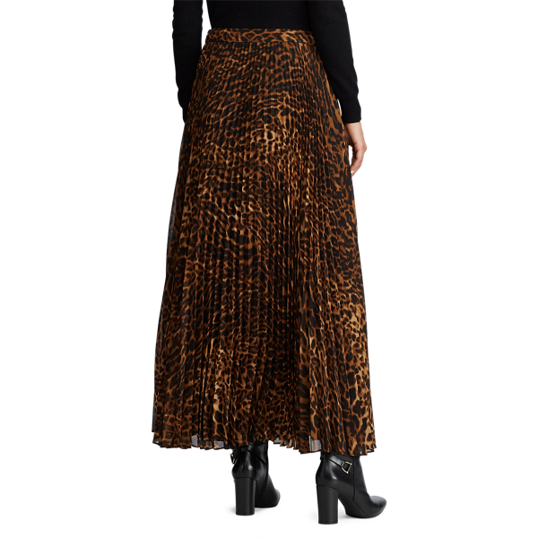 Lauren Pleated Georgette Skirt 4