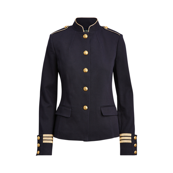 Veste d'officier en coton mélangé pour Women | Ralph Lauren® FR