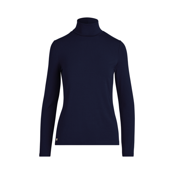 Col roulé en jersey