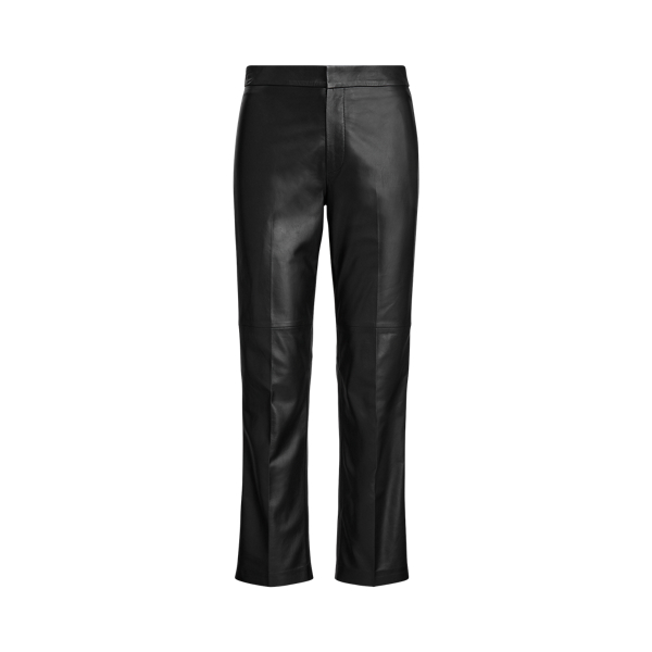 polo leather pants